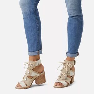 NWOT SOREL Nadia Lace Sandal